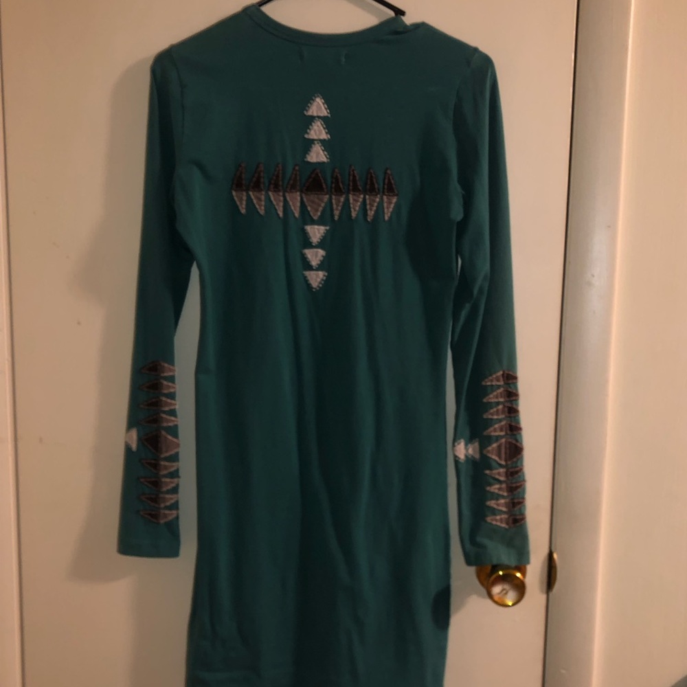 Funky embroidered dress